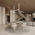 Round Dinning Table Set
